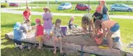  ?? FOTO: PR ?? Die Kinder können sich am Sandkasten austoben.