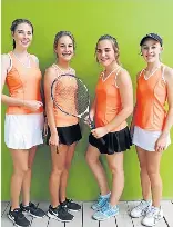Academy tennis girls stay ahead - PressReader