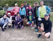  ?? (DR) ?? Loes de la reconnaiss­ance de cette première édition de l’urban trail du Bar-sur-loup.