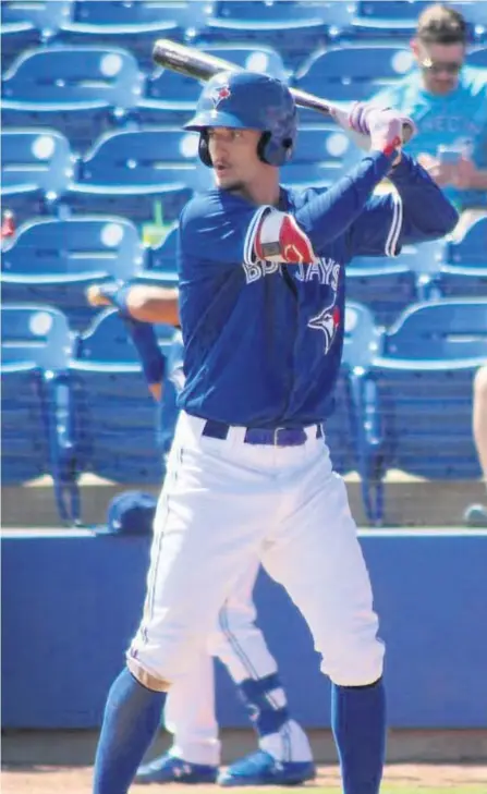  ?? PHOTO COURTOISIE ?? Jean-christophe Masson avait vécu une première expérience au camp des Jays en mars dernier avant que la pandémie s’invite aux États-unis.