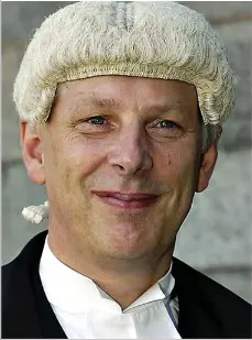  ??  ?? Resignatio­n demands: Circuit court judge Martin Nolan