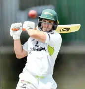  ?? Picture: GALLO IMAGES/ASHLEY VLOTMAN ?? BATTING PRODIGY: Warriors left-hander Jordan Hermann is looking forward to making his first-class debut at St George’s Park, in Gqeberha, on Thursday.