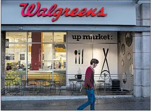  ?? Bloomberg News ?? Pharmacy chain Walgreens, which says it has more than 18,000 stores worldwide, 80 of them in Arkansas, plans to close 200 stores in the U.S. later this year.