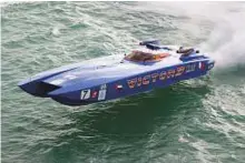  ?? Courtesy: Victory Team ?? ■ Two Victory Team boats will be shipped to Florida later during the summer and they will up against a stiff competitio­n.
