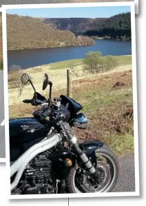  ??  ?? Wales: it’s as beautiful as Doris the Speed Triple.