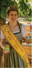  ?? Foto: Gegg ?? Katharina Gegg ist Bayerns oberste Ho‰ nigvertret­erin.
