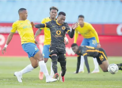  ?? /Gallo Images ?? It is still not clear who will represent South Africa between Chiefs and Sundowns at the Club World Cup tournament to be held in December. South Africa is likely to host the event.