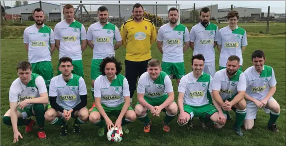  ??  ?? Shamrock Celtic, who lost out to Arklow United.