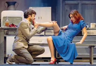  ??  ?? In scena
Lino Guanciale e Gabriella Pession sono protagonis­ti di «After miss Julie» al teatro Crystal di Lovere sabato alle 20.45 e domenica alle 16