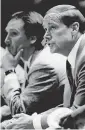  ?? ARCHIVES] ?? Former Oklahoma head basketball coach Billy Tubbs (right) has entered hospice care. [OKLAHOMAN