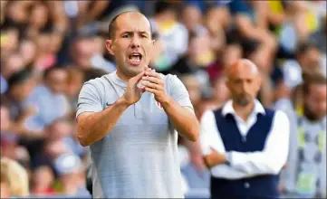  ?? ».(Ph. AFP) ?? Leonardo Jardim avant Lille : « Le LOSC est une équipe qui se projette vite. Il faudra rester compact