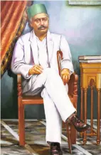  ??  ?? KHAN BAHADUR Haji Abdullah Haji Kasim Saheb Bahadur, founder of Corporatio­n Bank.