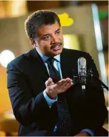  ??  ?? O astrofísic­o americano Neil deGrasse Tyson, 60