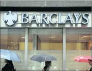  ?? PHOTO: REUTERS ?? Barclays bank yesterday said that it had reached a separation agreement with management of the Africa division.