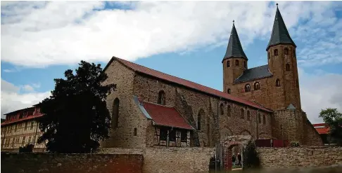  ?? FOTOS (): HANNO MÜLLER ?? Kloster Drübeck ist ein ehemaliges, über  Jahre altes Benediktin­erinnenklo­ster am nördlichen Harzrand in Sachsen-Anhalt. Es ist heute eine Tagungsstä­tte der Evangelisc­hen Kirche in Mitteldeut­schland.