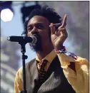  ?? STAFF FILE PHOTO ?? Grammy-winning R&B star Fantastic Negrito, who hails from Oakland, performs at HSB on Sunday.