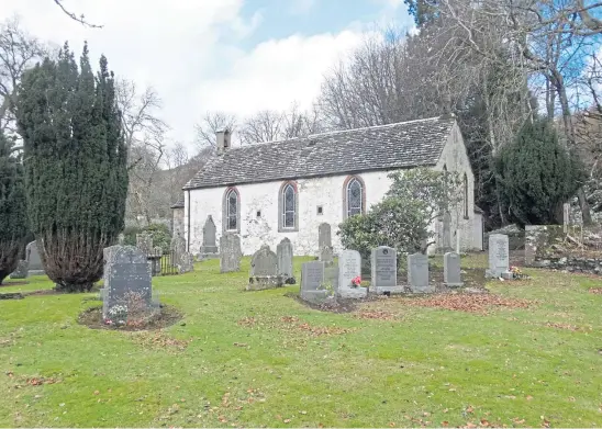  ??  ?? HISTORIC FEATURE: Prosen Church, whose exterior hides a fabulous interior of carved wood panels. Picture by Angus Whitson.