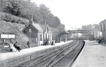  ??  ?? > The old Kings Heath station, which could soon see passengers again if the mayor’s plan comes to fruition