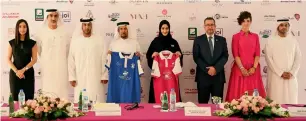  ?? Supplied photo ?? Now in its ninth year, the full day event will see a polo match between two powerful teams, including one led by Sheikha Maitha bint Mohammed bin Rashid Al Maktoum. —