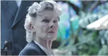  ?? 20TH CENTURY FOX ?? Seen here in Miss Peregrine’s Home for Peculiar Children, Judi Dench remains a commanding screen presence in her 80s.