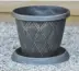  ??  ?? Patio Pot Perfect for your Nerines, this durable pot stands 30cm (12”) tall and 39cm (15”) wide. A brushed metal finish, lattice design and a large saucer, ideal for al of your patio favourites. Just £9.99