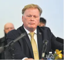  ?? Timothy D. Easley / Associated Press ?? State representa­tive Dan Johnson apparently committed suicide after being accused of sexually assaulting a girl in his basement in 2013, allegation­s he denied. His widow, Rebecca, will run for his post.
