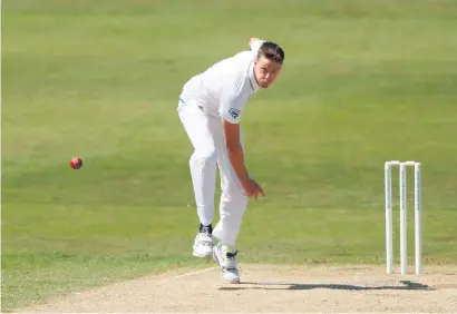  ?? Picture: Reuters ?? GAME-TIME. Proteas fast bowler Morne Morkel got in some much-needed match practice in the tour match against the England Lions in Worcester.