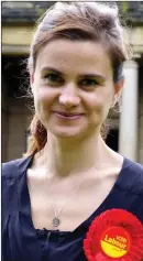  ??  ?? TRAGIC: Jo Cox was killed in street