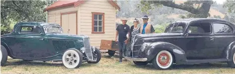  ??  ?? Shiny, well-maintained cars from yesteryear will be on display at historic Athenree Homestead.