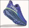  ?? ?? BEST FEET FORWARD: The Hoka Rocket X 2 is one of the high-tech shoes helping runners break records.