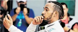  ?? BILD: SN/GEPA ?? Lewis Hamilton durchlebte ein Wechselbad der Gefühle.