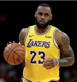  ?? ARCHIVO ?? LeBron James dijo estar emocionado con la elaboració­n de este documental.