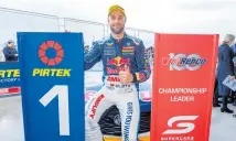  ?? Photo / Photosport ?? Shane van Gisbergen won all three races at Tailem Bend.