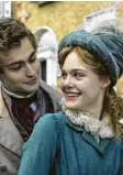  ?? Foto: Prokino ?? Percy (Douglas Booth) und die junge Mary Shelley (Elle Fanning).