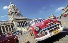  ??  ?? see the city of havana with this classic car.