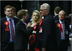  ??  ?? Clockwise from main image: the SNP’s new MPs celebrate; Paul Sweeney was defeated; Labour faces are glum and it’s all smiles for council boss Susan Aitken