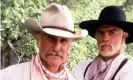  ??  ?? Robert Duvall (left) and Tommy Lee Jones in Lonesome Dove(1989). Photograph: Allstar/Columbia/Sportsphot­o Ltd