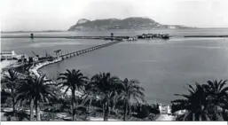  ?? ?? El puente de la Isla Verde en 1926.