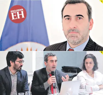  ?? FOTOS: EL HERALDO ?? 1 2 (1) En el 2014, Edison Lanza asumió el cargo de relator para la libertad de expresión de la CIDH de la OEA. (2) El abogado y periodista uruguayo es un experto en materia de libertad de expresión.