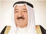  ??  ?? His Highness the Amir Sheikh Sabah Al-Ahmad Al-Jaber Al-Sabah