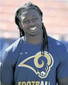  ?? MARK J. TERRILL/THE ASSOCIATED PRESS ?? Los Angeles Rams wide receiver Sammy Watkins looks on before a preseason NFL football game against the Dallas Cowboys, on Aug. 12, in Los Angeles.