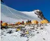  ?? AFP file ?? Discarded climbing equipment and rubbish scattered around the Mount Everest. —