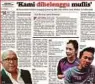  ??  ?? LAPORAN Harian Metro, 21 Mac lalu.