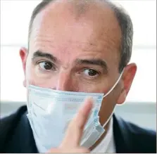  ?? (Photo archives Sébastien Botella) ?? Jean Castex a dans les mains le sort de l’associatio­n Anticor, présidée jusqu’en mars  par l’élu niçois d’opposition, Jean-Christophe Picard.