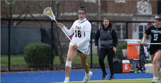  ?? COURTESY OF TCNJ ATHLETICS ?? TCNJ’s Sabrina Phillips is one of the top defenders in the NJAC. Phillips and Lions host SUNY Cortland this weekend in the third round of the NCAA Tournament.