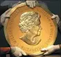  ?? HEINZ-PETER BADER / REUTERS ?? The coin that was stolen from the Berlin museum.