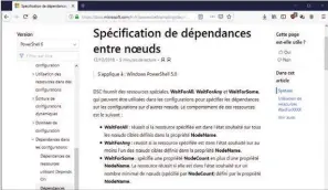  ??  ?? Vous pouvez spécifier des dépendance­s entre nodes grâce à des ressources spéciales du type Waitforxxx.