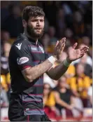  ?? ?? Nadir Ciftci disappoint­ed in his spell at Motherwell in 2018