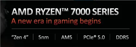  ?? ?? Ryzen 7000’s design goals were to deliver the fastest core for gamers and the most compute for creators via a leadership core design in a next-gen enthusiast desktop platform.