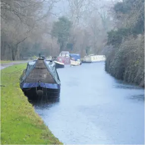  ??  ?? Left, from above: the K&A Canal; narrowboat on the K&A Canal; Murhill Bank Nature Reserve; former quarry at Murhill. Photos by Nigel Vile